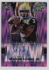 2016 Prizm Collegiate Draft Picks Purple Flash 29/99 Vernon Adams Jr Auto 1k0j