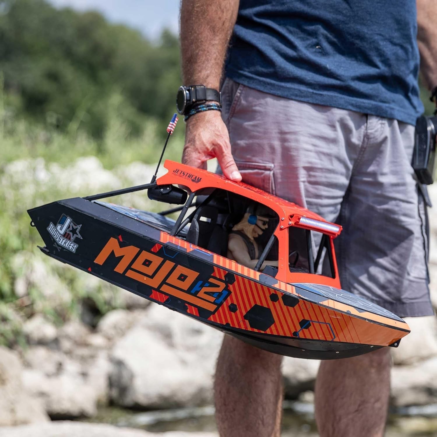 RC Boat Pro Boat 1/6 Jetstream Boat Brushless Remote Control Ship For ...