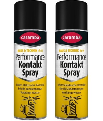 Caramba Performance Kontakt Spray 2x250 ml Kriechöl Ölspray Starthilfe