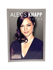 Alexis Knapp #52 2015 Panini Americana Actor