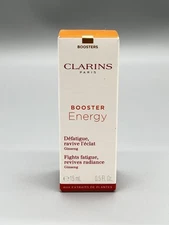Clarins Booster Energy 15mL Fights Fatigue Revives Radiance 0.5 oz