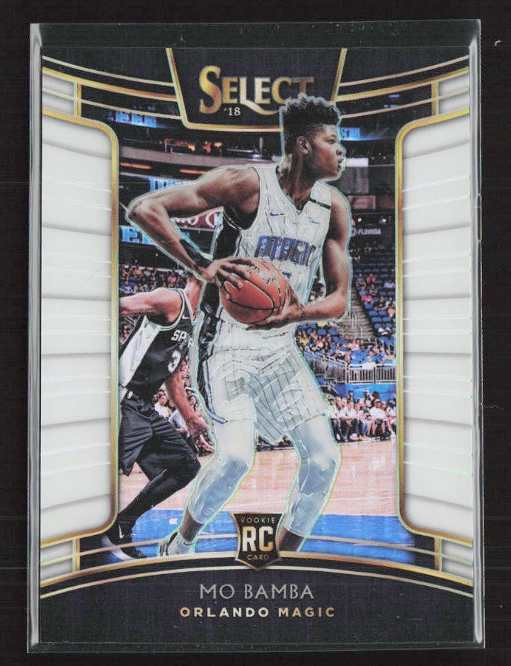 2018-19 Panini Select #55 Mo Bamba White Prizms #/149 Orlando Magic (A)