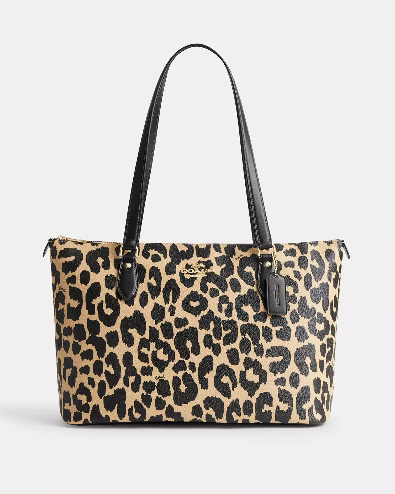 Coach Gallery Tote & Wristlet In Leopard Print - NWT thumbnail 5