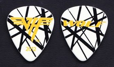 Van Halen Wolfgang van halen White/Yellow Frankenstrat Guitar Pick - 2012 Tour