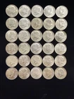 1966-1969 Kennedy Halves 40% Silver 30 Coin Lot