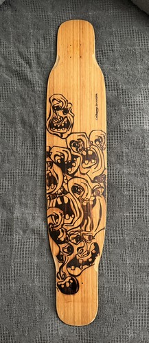 Loaded Bhangra Longboard Flex 2 Freestyle Dancer Skateboard Bamboo Deck 