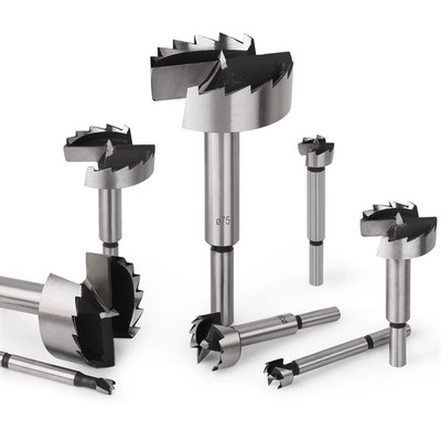 1Pc 6Mm-100Mm Forstner Woodworking Tools Hole Saw Hinge Boring Drill Bits round 