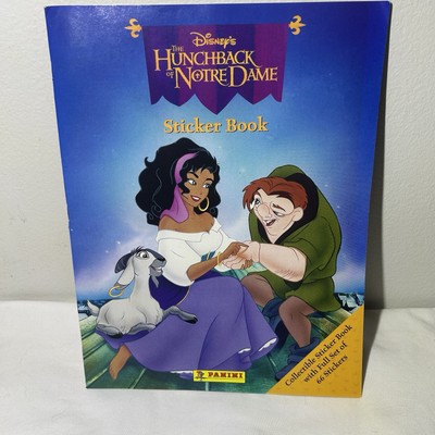 Disney The Hunchback of Notre Dame Collectible Sticker Book NWOT