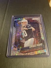 2025 Prizm Drake Maye #165 No Huddle Silver Disco Patriots