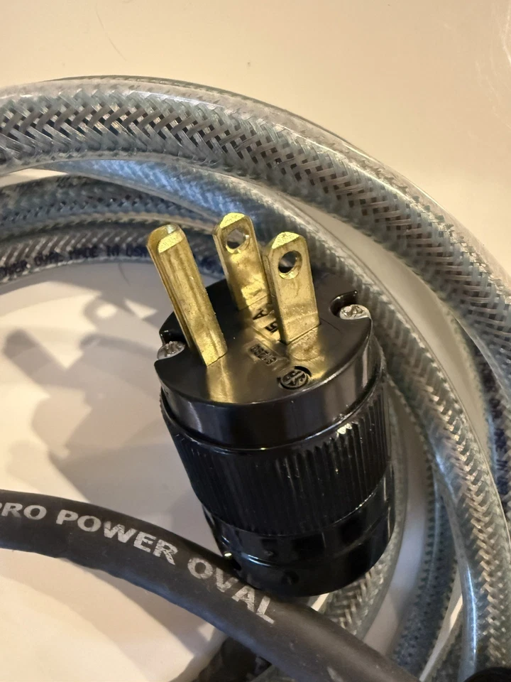 Analysis Plus Power Pro Oval Professional Power Cable 9ft - Image 3 of 4