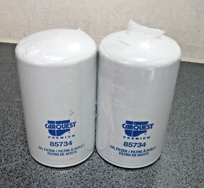 Carquest 85734 Oil Filter 2 Pack for FORD	F4TZ-6731-A, GM 25177933, B7039, New