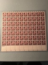 Scott 1062 US Stamps 1954 George Eastman 3c Full Sheet of 70 MNHOG