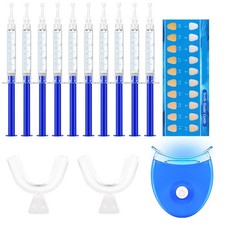 New 1Pcs Teeth Whitening Kit With LED Oral light Teeth Health Care Tool Home Use