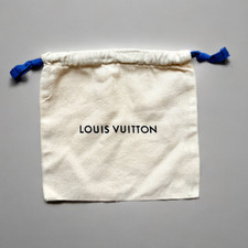 Louis Vuitton Cloth Square Drawstring Dust Bag 7.25" x 8"