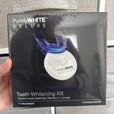 Purely White Deluxe Teeth Whiting Kit Premium-Level Whitening NIB (9 treatments)