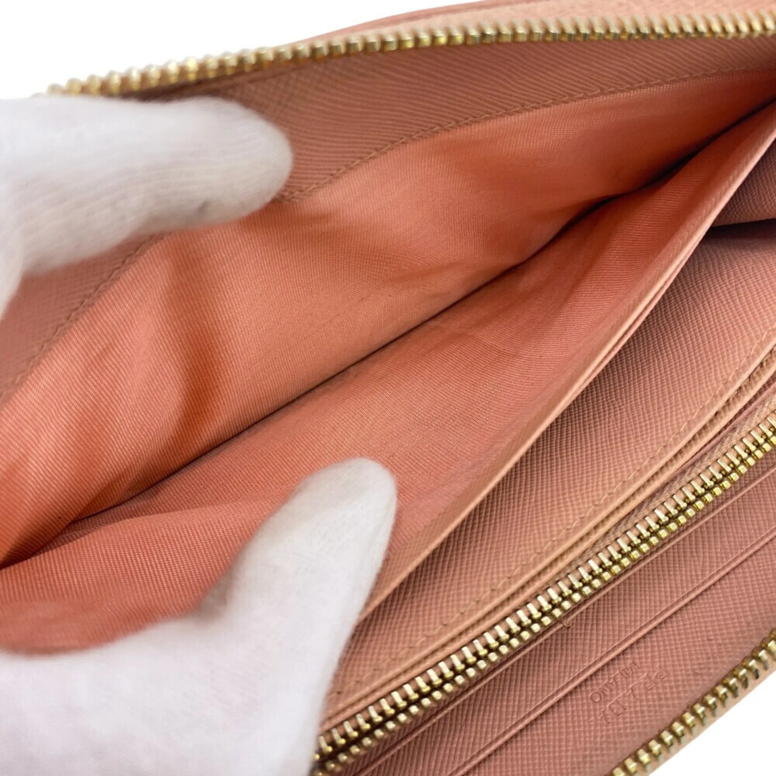 PRADA 1ML506 Saffiano Long Wallet, Pink, Women's GZl1f7vy thumbnail 8