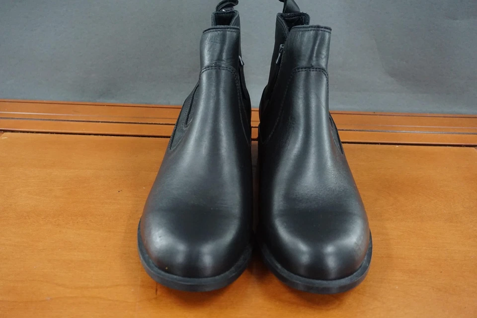 Botas SAS Mojo para Mujer 8 Cuero Negro Chelsea Botines Cremallera Lateral Hechas en EE. UU. Foto 2 de 4