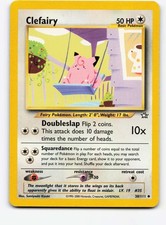 Clefairy 30/111 Neo Genesis Pokemon Card 2000 WOTC Uncommon Non-Holo Vintage