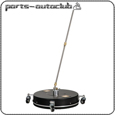 #ad 18.5quot; Black Pressure Washer Surface Cleaner w 4 Wheels Stainless Steel 4000psi $90.99