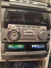 AIWA CX-NA707U COMPACT 3-DISC STEREO CASSETTE RECEIVER - FOR PARTS