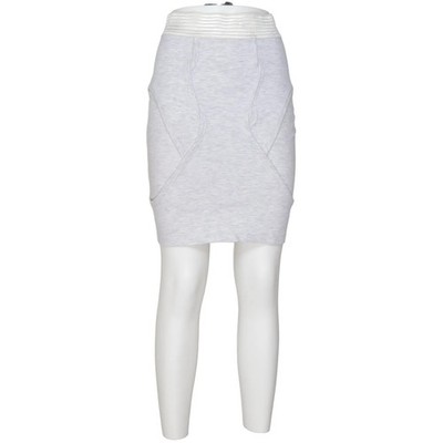 Alexander Wang, Rock, Größe: 32, Grau, Baumwolle/Elasthan/Polyamid #3RE