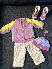 American Girl 2004 Just Like You Snowboard Outfit: Pants, Hat, Boots, Jacket