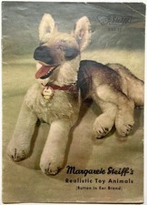 1957 MARGARETE STEIFF TRADE CATALOG KUS57 BUTTON IN EAR BRAND REALISTIC ANIMALS