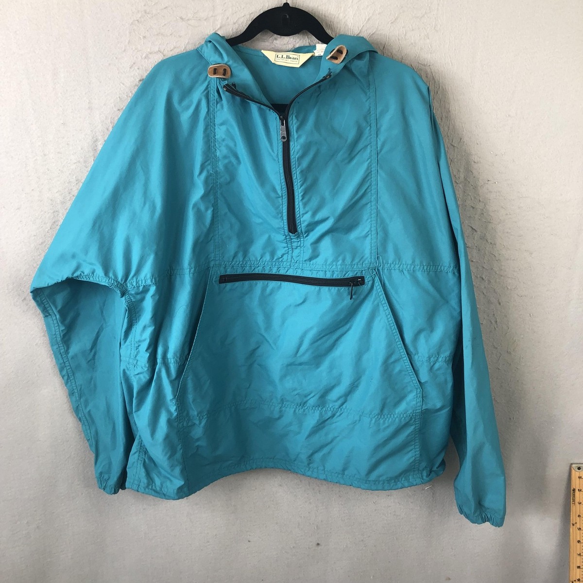 90s LLBean nylon anorak parka used