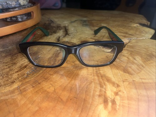 Gucci Eyeglasses Frames Only, GG0343O 001, 53-18-150, Red Green, Made in Italy