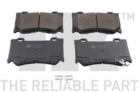 Bremsbelagsatz Scheibenbremse NK 222287 FüR Infiniti Nissan Z34 370Z Roadster FX