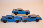 Three (3) Vintage 1974 Hot Wheels Chevrolet Monte Carlo Stocker Redline Cars