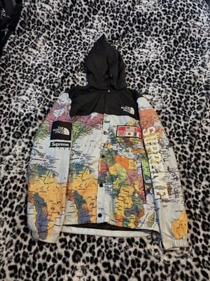 Supreme x The North Face 2014 Atlas World Map Expedition | eBay