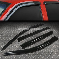 For 09-20 Journey Jc49 Smoke Tint Window Visor Shadesun Windrain Deflector