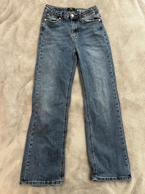 7 for All Mankind Slimmy Jeans Girls 12 Blue Medium Wash High waist Jo 