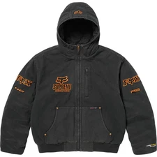 Supreme Fox Racing Hooded Work Jacket Black