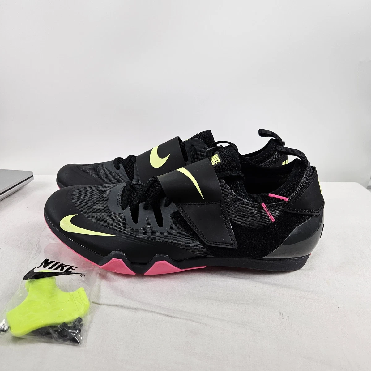 Nike Zoom Pole Vault Elite Track Spikes Black for Sale 