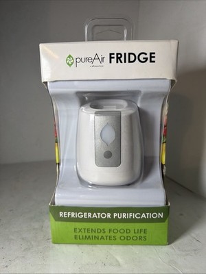 GreenTech Environmental pureAir FRIDGE Extends Food Shelf Life Odor Rechargeable
