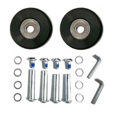 2pcs 54mm Luggage Suitcase Replacement Wheels Inline Skate Kits