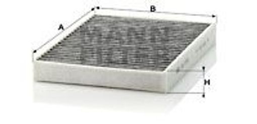 Fits MANN-FILTER CUK 2742 cabin filter  ⭐UK Stock⭐
