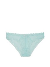 Victoria's Secret Dream Angels Lace-Trim Cheekini Panty Opal Blue