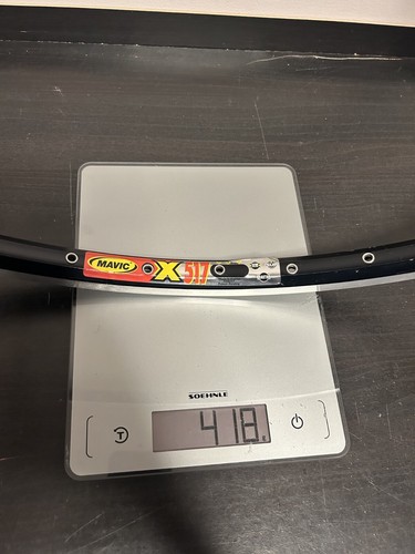New Mavic X 517 Clincher Rim 26" 559 x 17c. 36H Rim Brake Non UST Black NOS - Picture 2 of 7