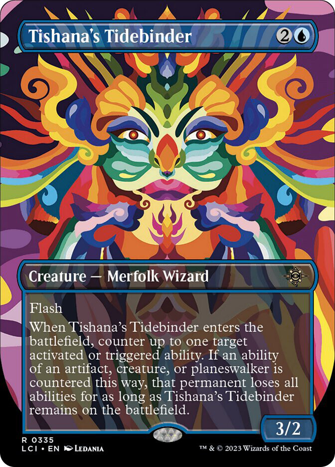 MTG Tishana's Tidebinder Borderless - The Lost Caverns of Ixalan