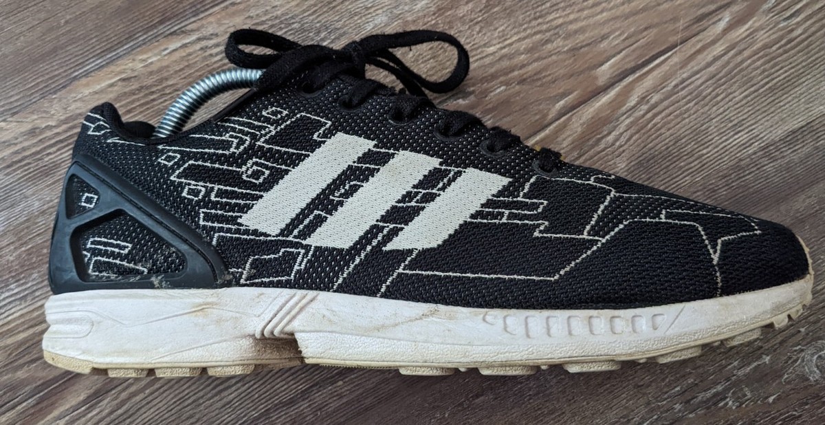 ★ Adidas Torsion ZX Flux Weave Graphic mens black onix white