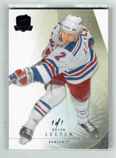 09-10 UD Upper Deck The Cup  Brian Leetch  1/1  Black Spectrum  HOF