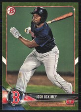 Josh Ockimey 2018 Bowman Prospects Camo #BP34 Boston Red Sox