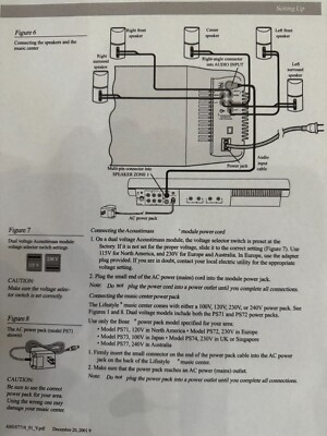 Bose Lifestyle Wiring Diagram Bose Lifestyle 20 Original Cable For