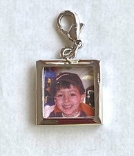 Creative Metal Insert Photo Picture Frame Charm/ pendant  With clasp