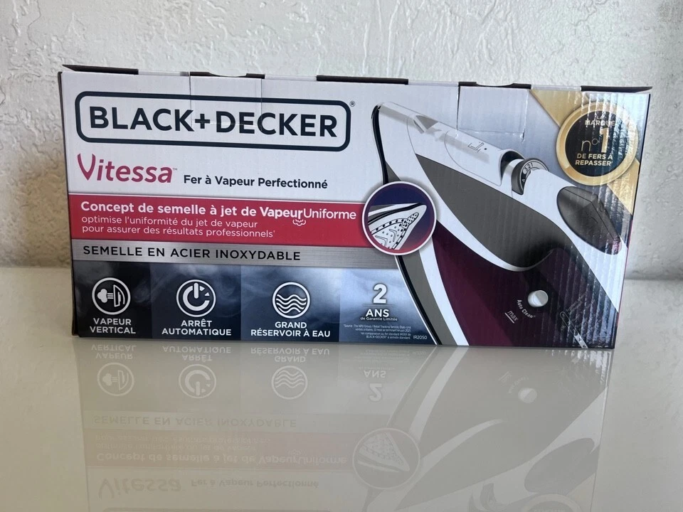 Black + Decker Vitessa Advanced Steam Iron