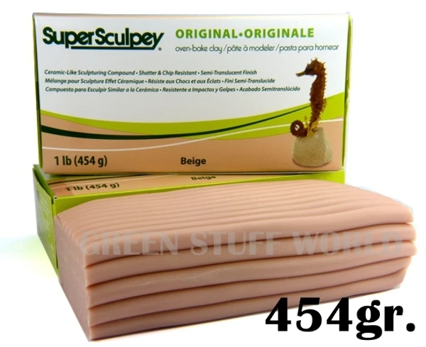 Polyform Super Sculpey Clay - 1-pound - Beige - Craft Warehouse