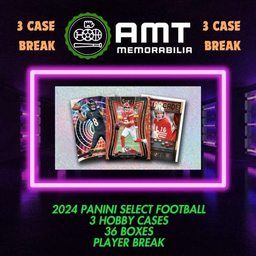 Alontae Taylor New Orleans Saints 2024 Panini Select 3X Case 36X Box Break #4